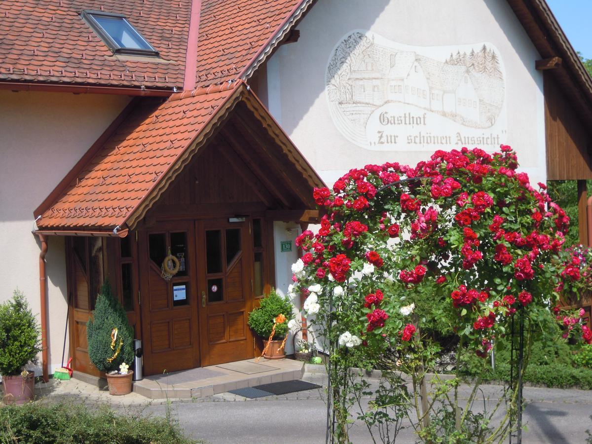 Gaestehaus Zur Schoenen Aussicht Wies Eksteriør billede